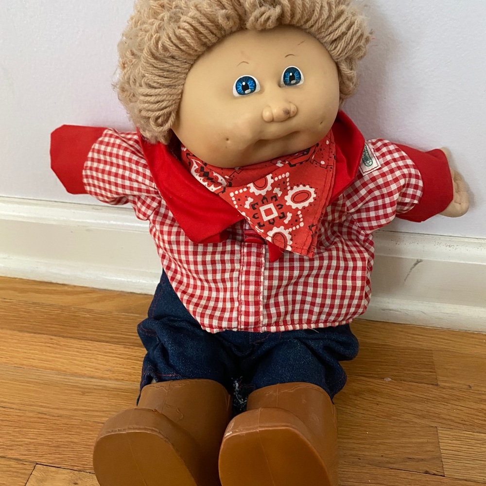 Vintage 1980's Cabbage Patch Kids With Signature
